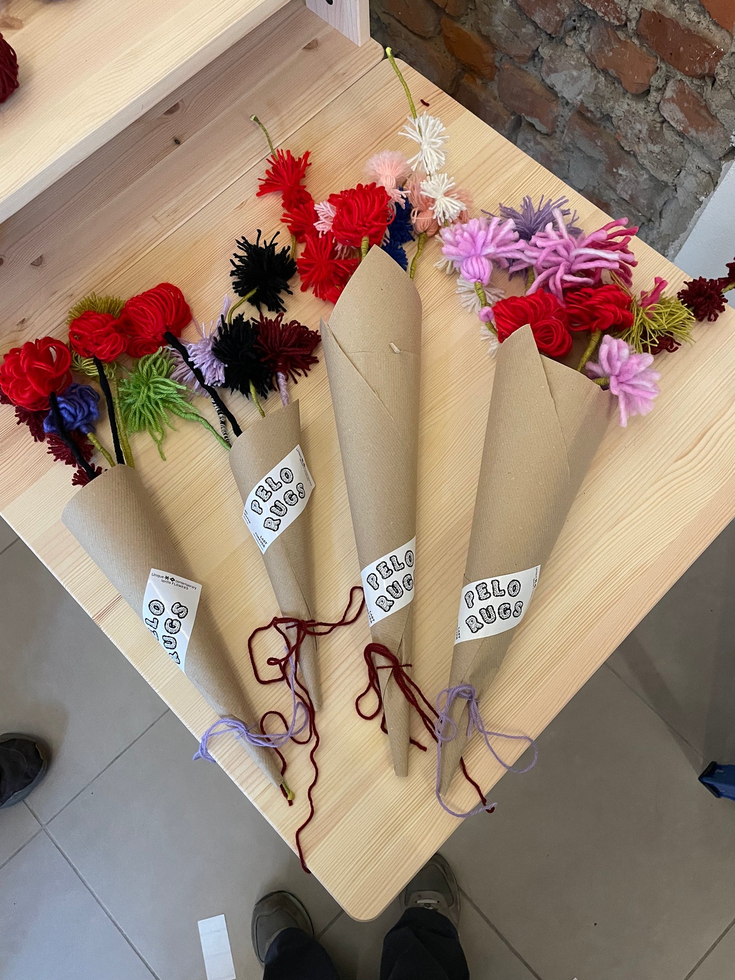 WORKSHOP - Pelo flowers