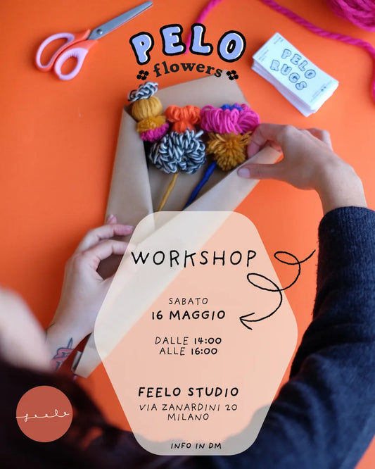 WORKSHOP - Pelo flowers